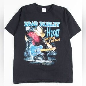 Brad Paisley Shirt Adults Small Country Music 2010 H2O Frozen Over Tour Concert